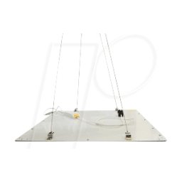 V-TAC VT-6018 - Kit de cable para paneles LED, plateado