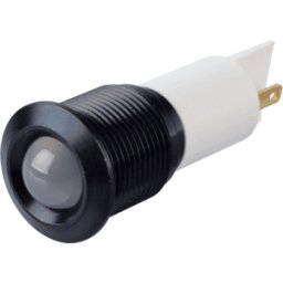 APEM APM Q16P1B W220E - Lámpara de señalización LED, blanca, 220 V,
