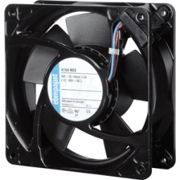 EBM-PAPST PAPST 4184 NGX - Ventilador axial, 119 x 119 x 38 mm, 24 V CC, rpm: 2800