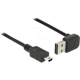 DELOCK 83544 - Cable USB 2.0, enchufe EASY a a conector Mini B, 2 m