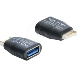 DELOCK 67340 - Adaptador USB 5 Gbps Tipo E clave B a USB 5 Gbps Tipo-A hembra