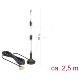 DELOCK 89614 - Antena LTE, omnidireccional, exterior