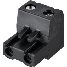 RIA CONNECT AKL 262-02 - Borne de conexión enchufable de 2 polos, RM7,62mm