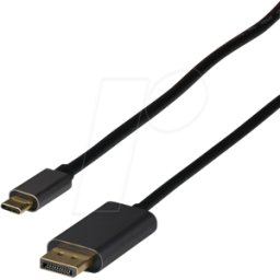 EFB-ELEKTRONIK EFB EBUSBCDP12K2 - Cable adaptador USB C > DP, 4K a 60Hz, 1.2, 2,0 m
