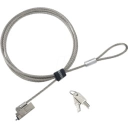 KENSINGTON KENS K60630WW - Cerradura del ordenador portátil, llave, 1,8 m.