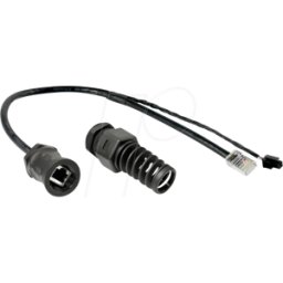 QUWIRELESS QUW QRJ45-PL - Zócalo RJ45, adaptador al aire libre con divisor PoE