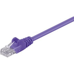 GOOBAY PATCH-C5U 15 VT - Cable de red U/UTP Cat.5e de 15,0m, violeta
