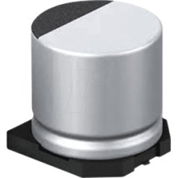 PANASONIC HA-V 10U 25 - Elko SMD, 10 microF, 25 V, 105 °C, 1000 h, 20%
