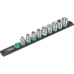WERA 05005430001 - Zyklop Juego de zócalos, 3/8