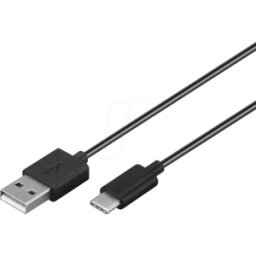 GOOBAY 45735 - Cable de carga y sincronización, USB-A -> USB-C™, 1