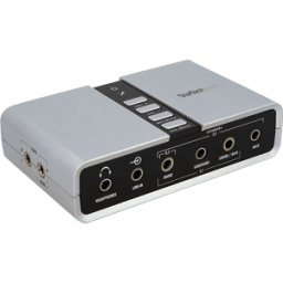 STARTECH.COM ST ICUSBAUDIO7D - Tarjeta de sonido, externa, SPDIF, 7,1, USB tipo B.