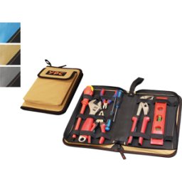 YOUR PERFECT CASE YPC BG00016BKSD - Organizador de herramientas "ZipCaddy L", negro arena, 31x17x5cm