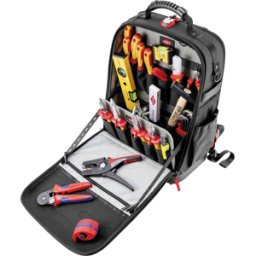 KNIPEX KN 00 21 50 E - Mochila para herramientas Modul X18 para electricistas, 23 pieza