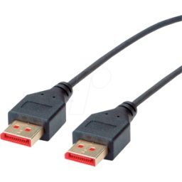 ROLINE 11045961 - Cable DisplayPort 1,4, 8K 60 Hz, SLIM, 1,5 m..