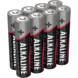 ANSMANN ANS 5015360 - Red, pila alcalina, AAA (Micro), paquete de 8