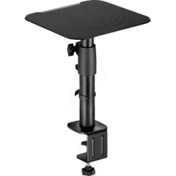 MYWALL MYW HS30L - Soporte para altavoces, 2 cajas, hasta 15 kg, montaje en mesa