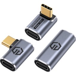 GRAUGEAR GG 18114 - Adaptador USB 4.0, 40 Gbps, 240 W, juego de 3