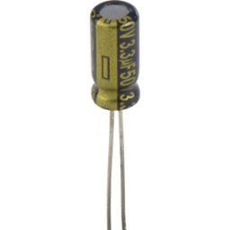 PANASONIC FC-A 3,3U 50 - Elko radial, 3,3microF, 50V, 105 °C, ESR baja, AEC-Q200