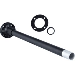 SCHNEIDER ELECTRIC XVBZ03 - Tubo de soporte con soporte, 400 mm, negro