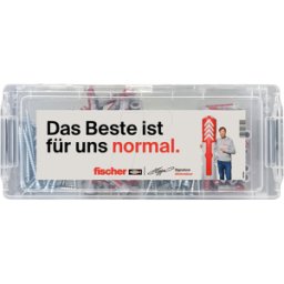 FISCHER BEFESTIGUNGSSYSTEME FD 568544 - MiniFixTainer DuoPower, 160 piezas
