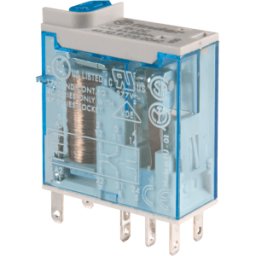 FINDER FIN 46.52.9 12V - Relé industrial en miniatura, conexiones Faston