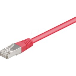 FREI PATCHKABEL 1 MG - Cable Cat.5e de 1,0 m, magenta, cable de red RJ45