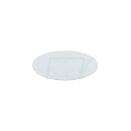 DYNAVOX 207540 - Soporte de plato, fieltro, blanco