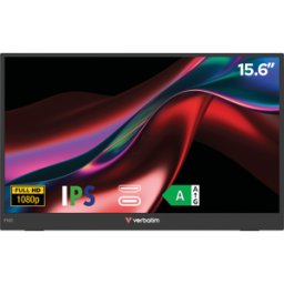 VERBATIM 32401 - 39.6cm monitor, 16:9, 1080p, USB-C.