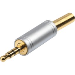 BKL PC KS 3,5 ST4 - Conector jack, 3,5 mm, estéreo, 4 polos