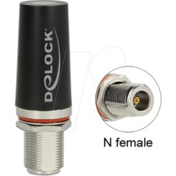 DELOCK 12456 - Antena LTE, conector N, omnidireccional, exterior