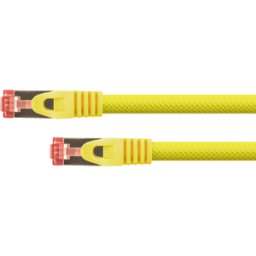 PYTHON PYT 8063PY-075Y - Cable de conexión RJ45 Cat.6 PiMF amarillo 7,5m
