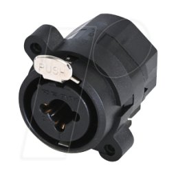 REAN RCJ6FI-H - XLR receptáculo de 3 pines combinado con conector jack es