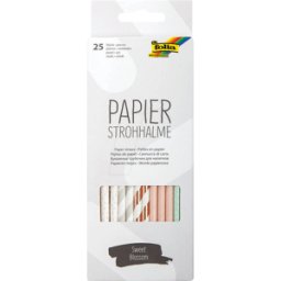 FOLIA 12596 - Propinas de papel, 25 piezas, 20 cm, Sweet Blossom