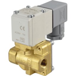 SMC PNEUMATIK VXD232ALA - Válvula de proceso 2/2 para aire/agua, NC, 230 VCA, lat&o