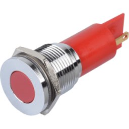 APEM APM Q16F1C R12E - Lámpara de señalización LED, roja, 12 V, 16