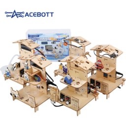 ACEBOTT QE024 - Kit educativo Acebott Smart Home - Nivel 2, 5 en 1