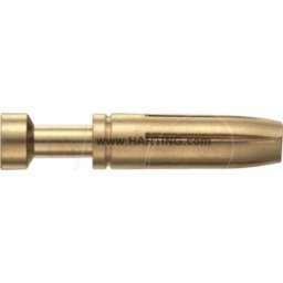 HARTING HAN 933 6216 - Conector hembra de contacto, 1,5mm², cobre, chapado en oro