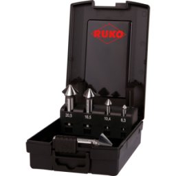 RUKO 102891RO - UC Countersink Set 4S HSS, 5 piezas