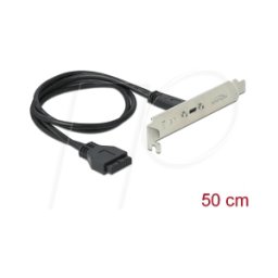 DELOCK 89937 - Bandeja de ranuras 1 puerto USB tipo C™