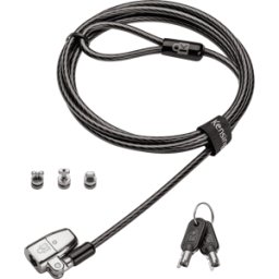 KENSINGTON KENS K68102EU - Cerradura para portátil, llave, ClickSafe 2.0®, 3 en 1
