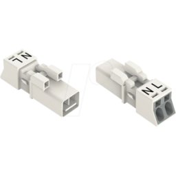 WAGO 890-232 - Conector WINSTA® mini, 2 polos