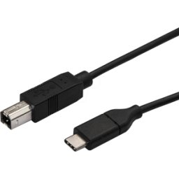 STARTECH.COM ST USB2CB3M - Cable USB 2,0 USB-B a USB-C, 3 m..