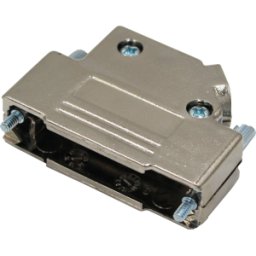 MH CONNECTORS MHD45PK25-K - Tapa D-sub, 25 polos, acodada, plateada