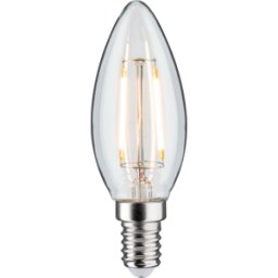 PAULMANN PLM 330028741 - Lámpara de filamento LED E14, 2 W, 160 lm, 3000 K, regula