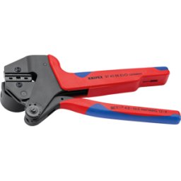 KNIPEX KN 97 43 66 EVO - Alicate de sistema de crimpado, completamente montado para MC4 E