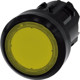 SIEMENS ACT01 0AB30-0AA0 - Pulsador luminoso SIRIUS ACT, 22 amarillo de diámetro