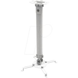 TECHLY ICA-PM-18M - Soporte de techo para proyector, 54 - 90 cm, plateado