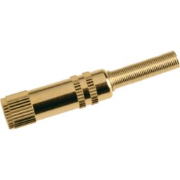 FREI KKKGM 63 - Conector/adaptador jack, 6,3 mm, mono, 2 polos