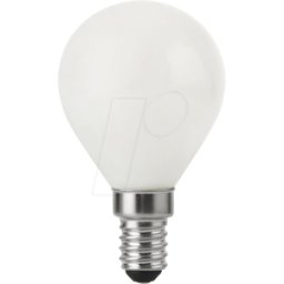 SCHIEFER LIGHTING SCHI LX023830308 - Lámpara LED E14, 4 W, 310 lm, 2500 K, Opal, Filamento, re