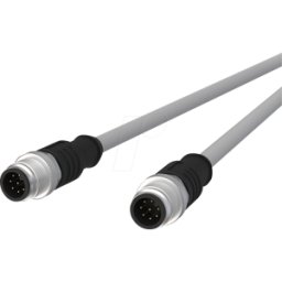 METZ CONNECT MC 142MKA11100 - Cable de sensor, M12, 8 polos, ac > ac, 10 m